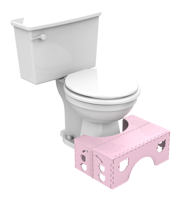 QT BABY Folding Toilet Stool for Kids and Adults (1 Pack) Pinky Pink - QT BABY Products