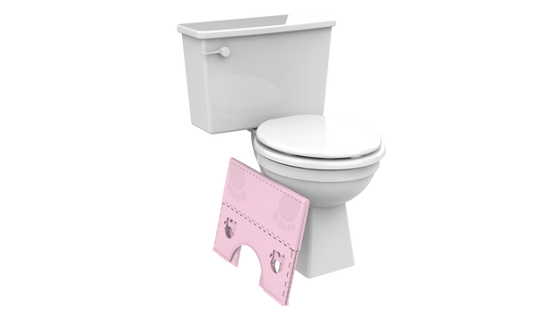 QT BABY Folding Toilet Stool for Kids and Adults (1 Pack) Pinky Pink - QT BABY Products